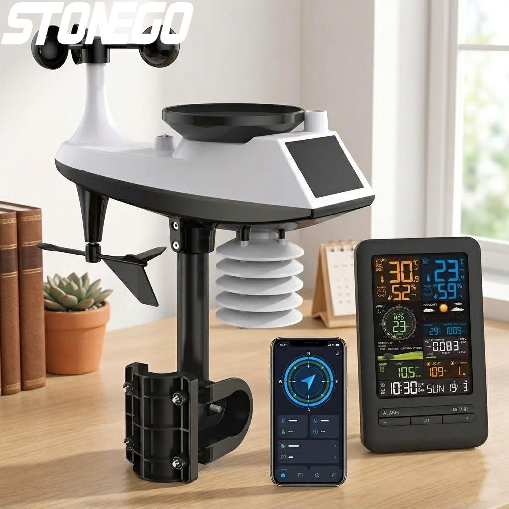 Woodworking App - Smart Weather Station Indoor Outdoor Temperature