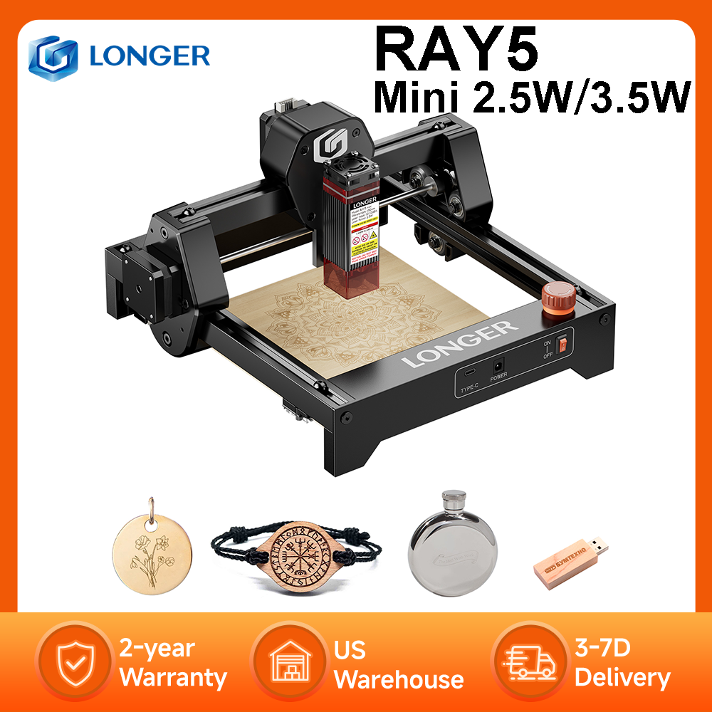 Woodworking App - LONGER RAY5 Mini 2.5W / 3.5W