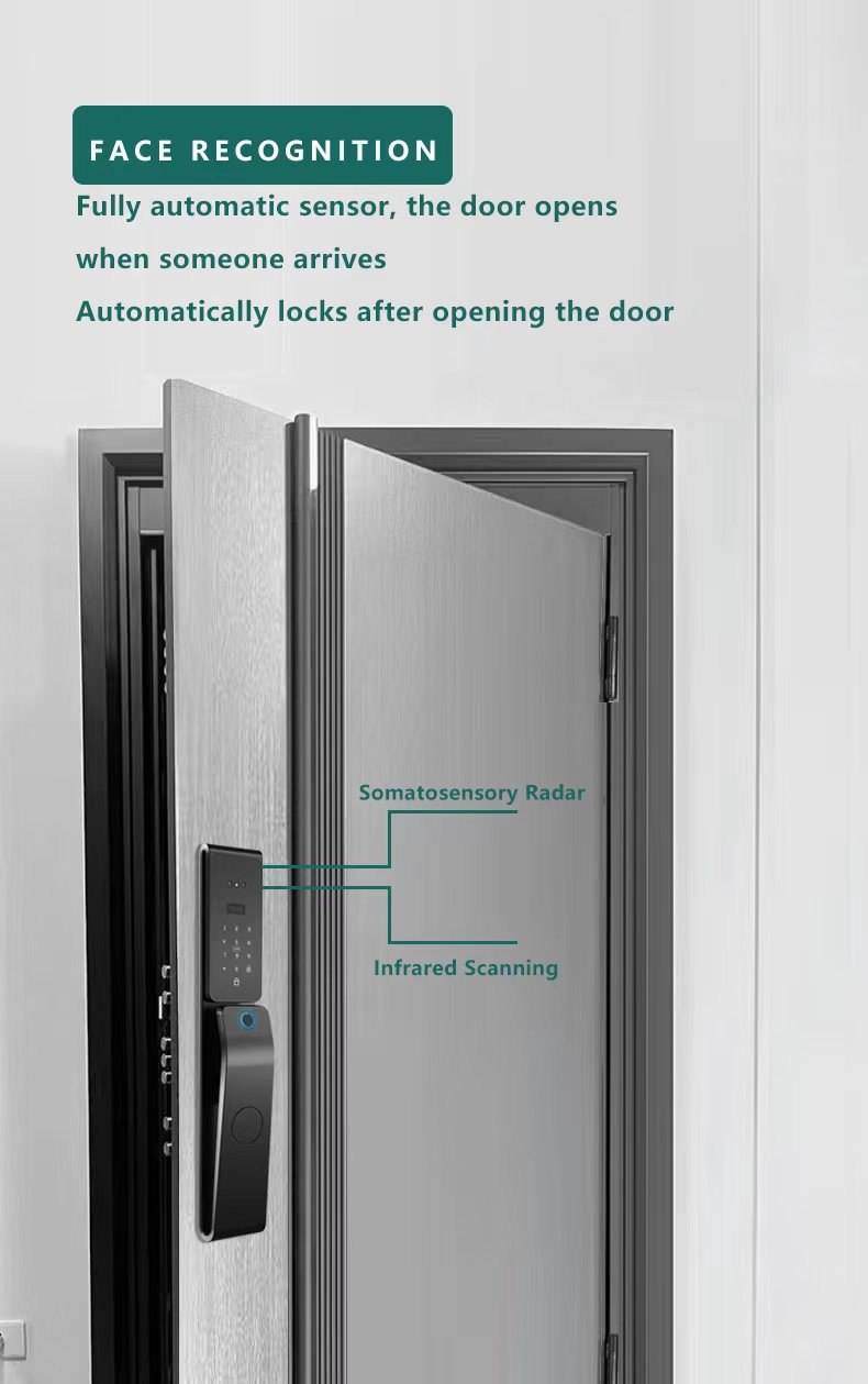 Woodworking App - Smart Door Lock Palm Vein 3D