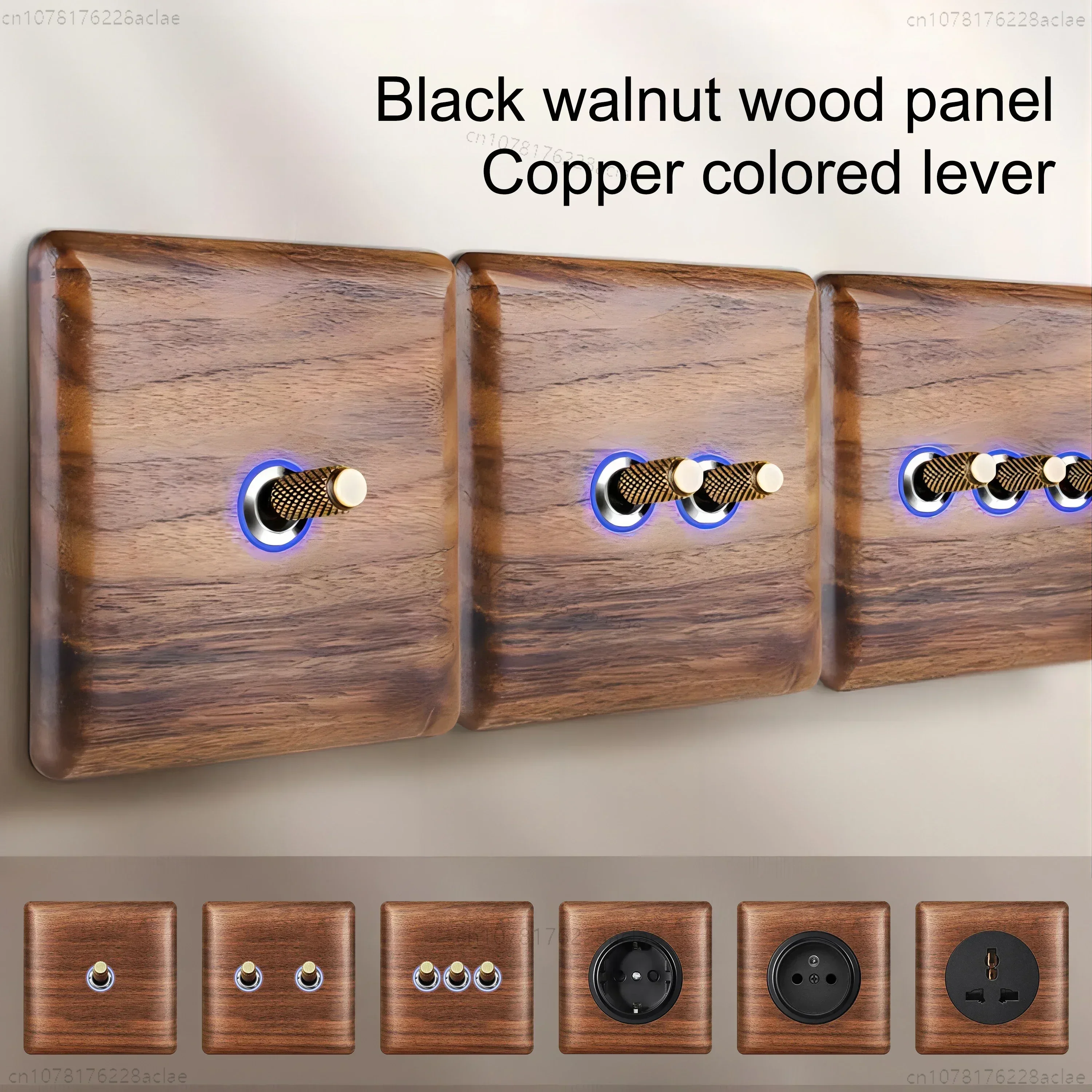Woodworking Uk - Retro Switch Socket Solid Wood Work