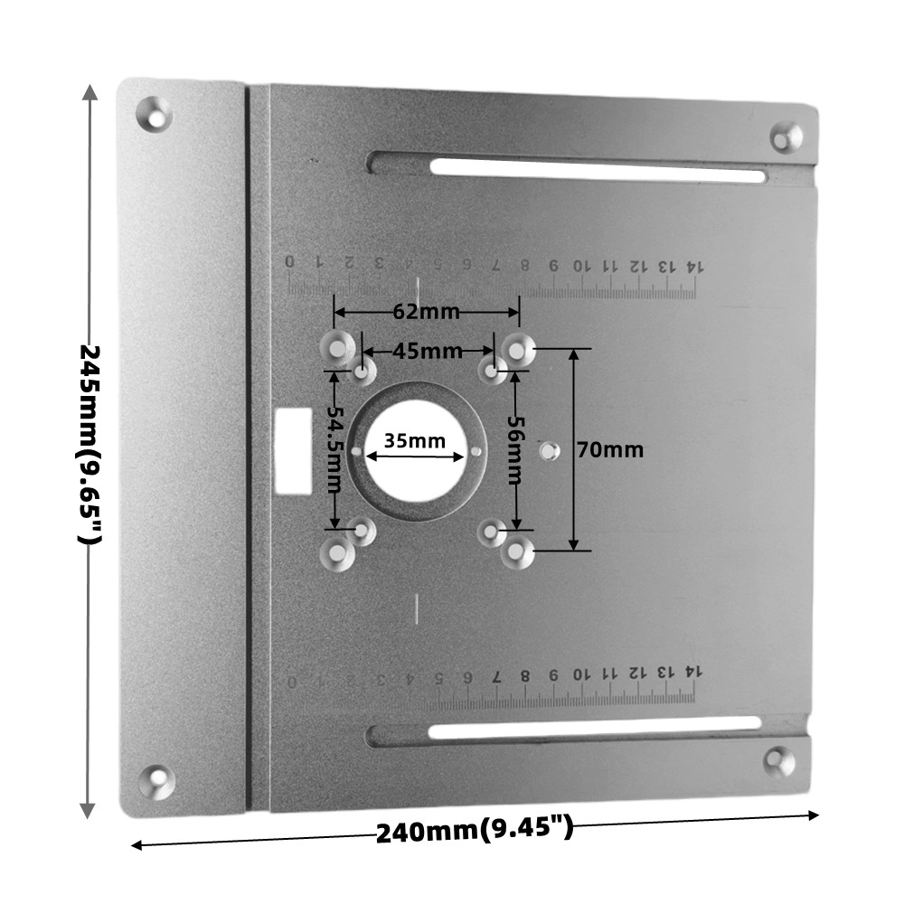 Aluminium Router Table Insert  – Woodworking Plans recenzja i cena