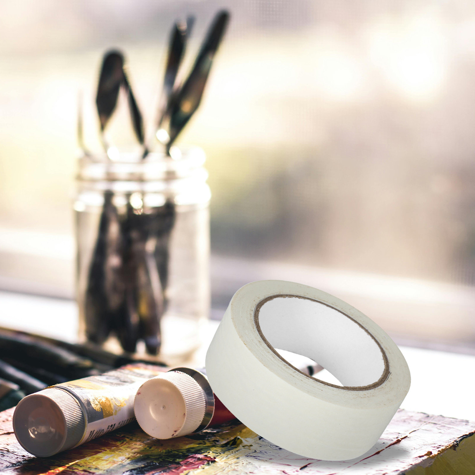 1 Roll 50 Meter White Masking  – Woodworking Projects Art recenzja i cena