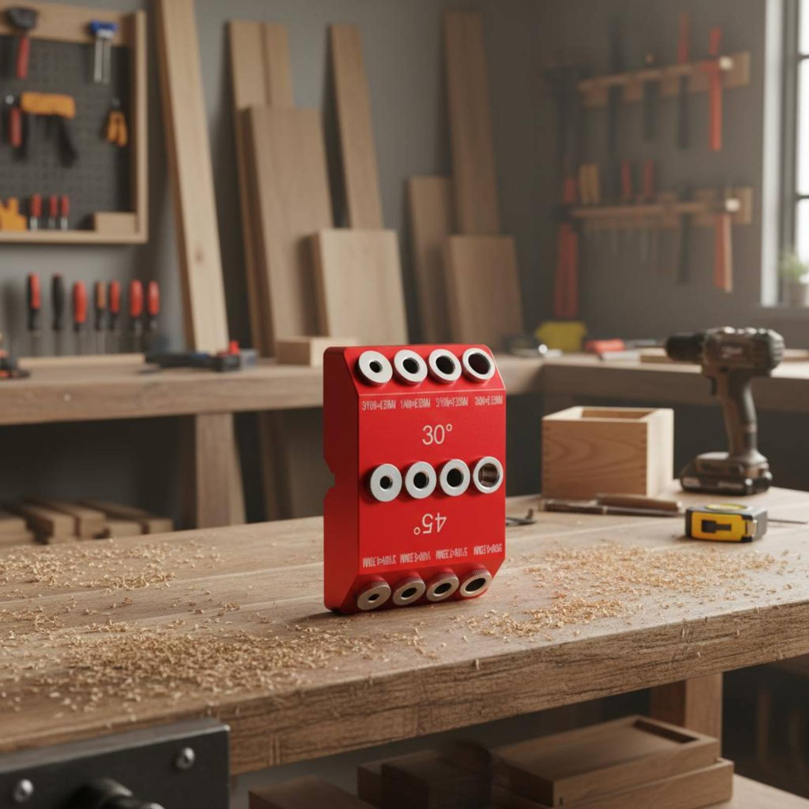 30 45 Degree Drill Guide Alumi – Woodworking Jig recenzja i cena