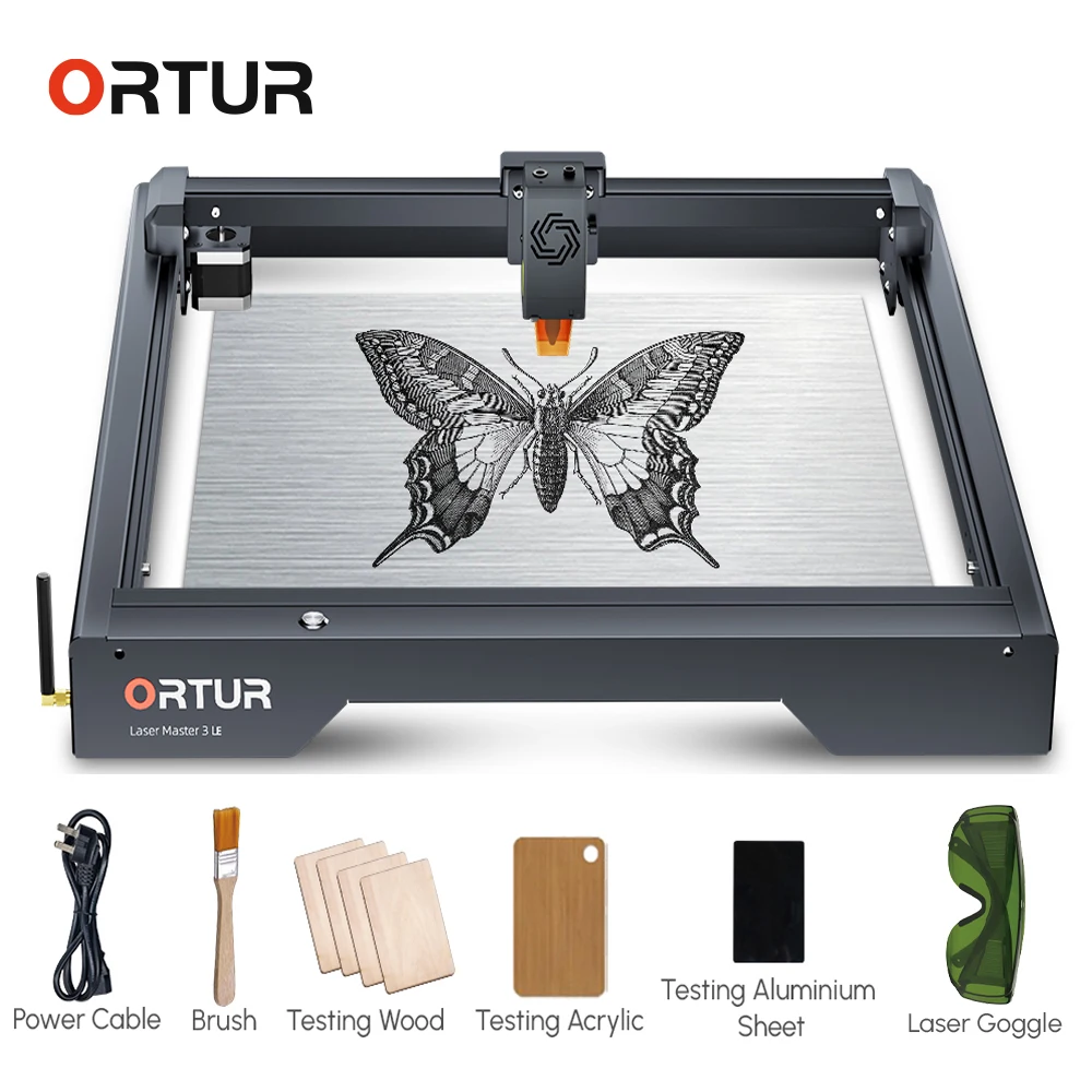 ORTUR OLM3 LE 10w Laser Engrav – Woodworking App recenzja i cena