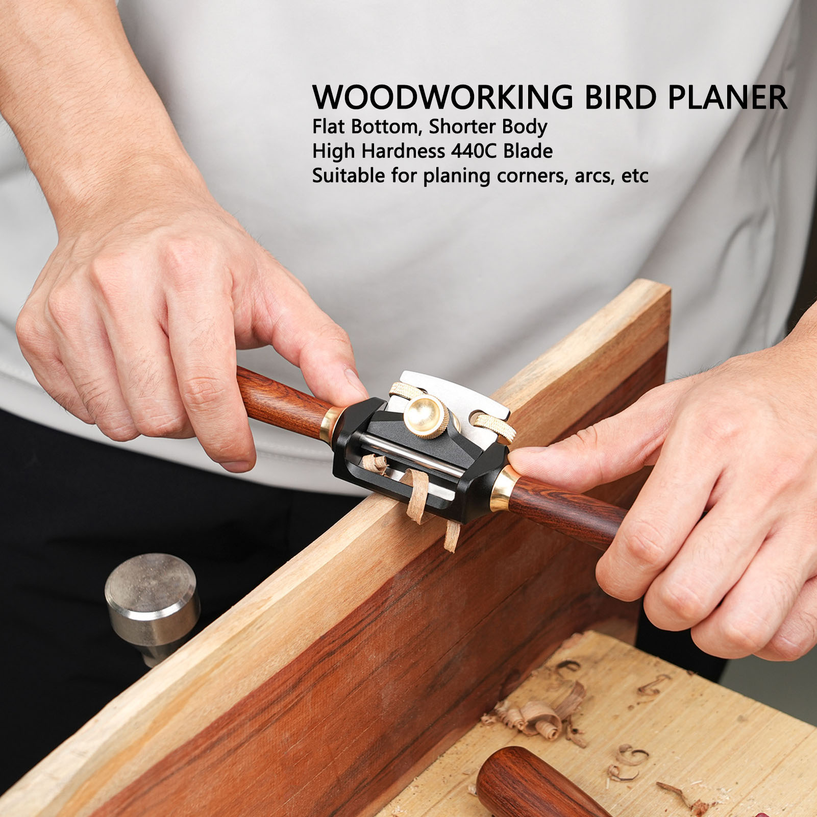 Adjustable Bird Planer Flat Ba – Spokeshave Flat recenzja i cena