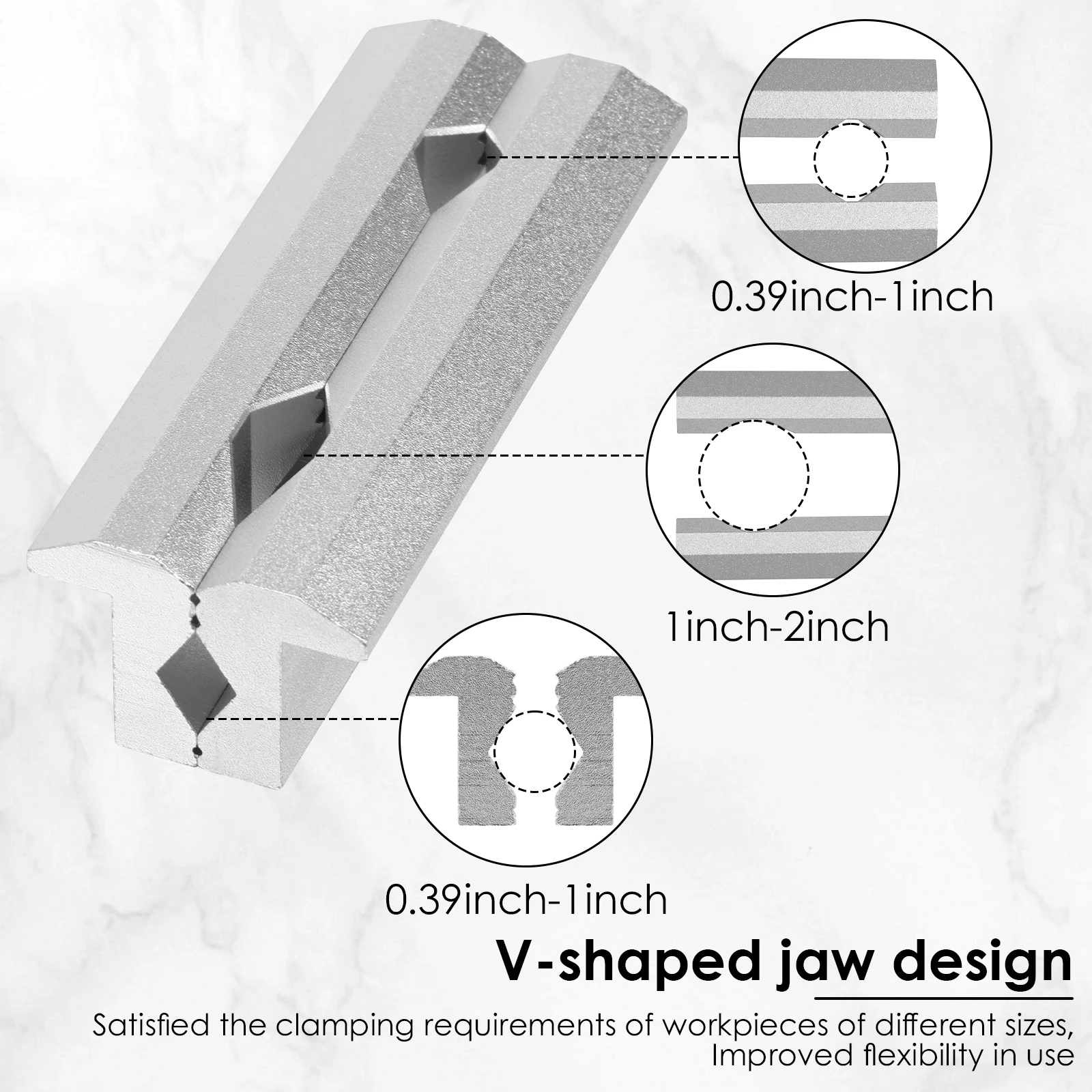 Magnetic Vise Jaws 4/5/6inch V – Woodworking Vise For Workbench recenzja i cena