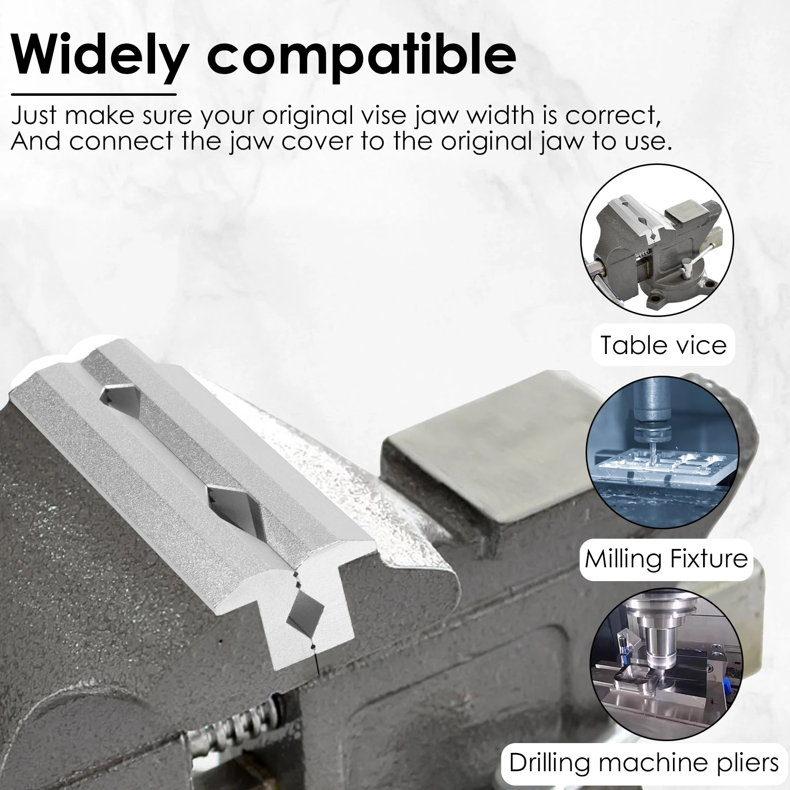 Magnetic Vise Jaws 4/5/6inch V – Woodworking Vise For Workbench recenzja i cena