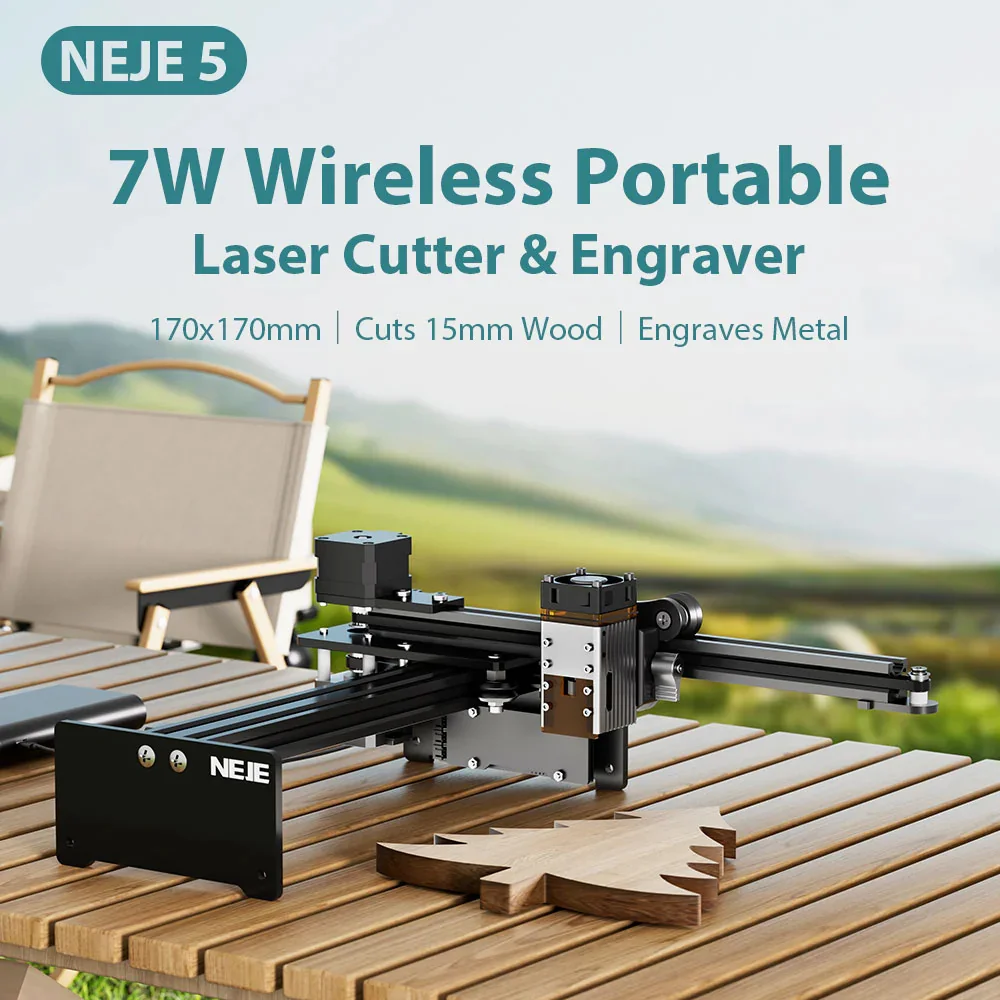 NEJE 5 A40640/E40/E30/A40630/N – Woodworking App recenzja i cena