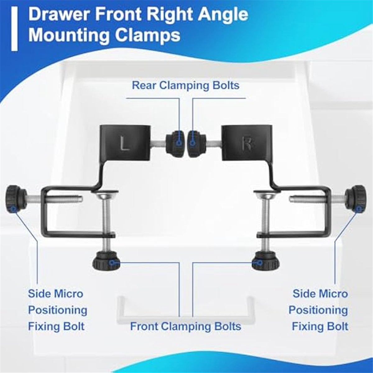A002 2Pcs Drawer Front Mountin – Woodworking Jig recenzja i cena