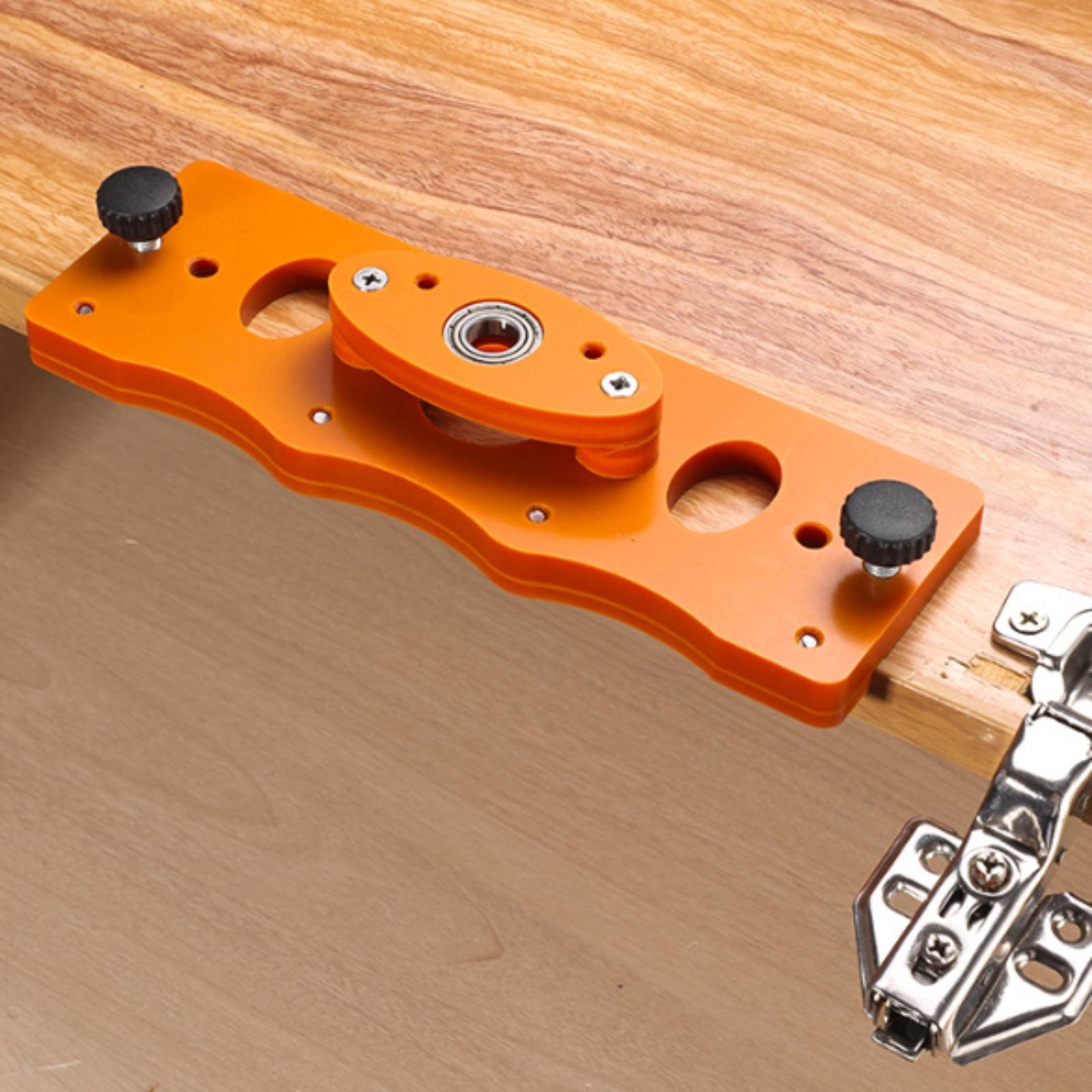35mm Hinge Drilling Jig Long-L – Woodworking Carpenter recenzja i cena