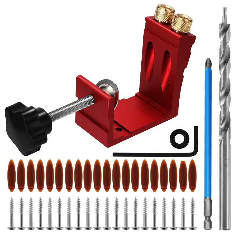 1 Set Pocket Hole Jig for Wood – Woodworking Jig recenzja i cena
