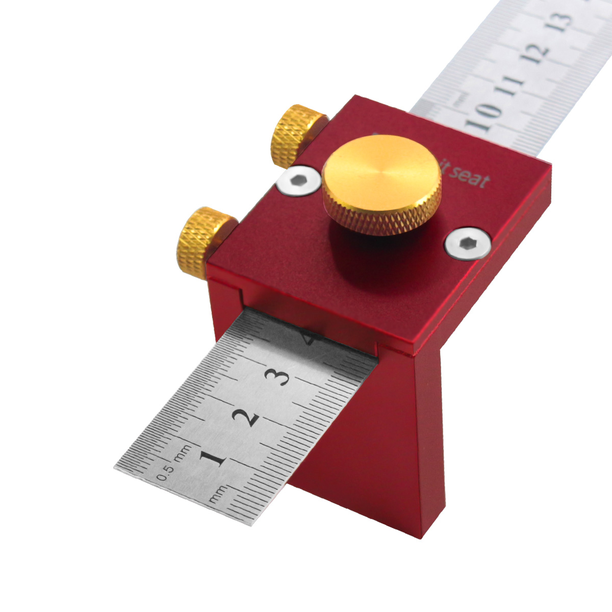 30cm/12 Inch Scribing Ruler 90 – Woodworking Carpenter recenzja i cena