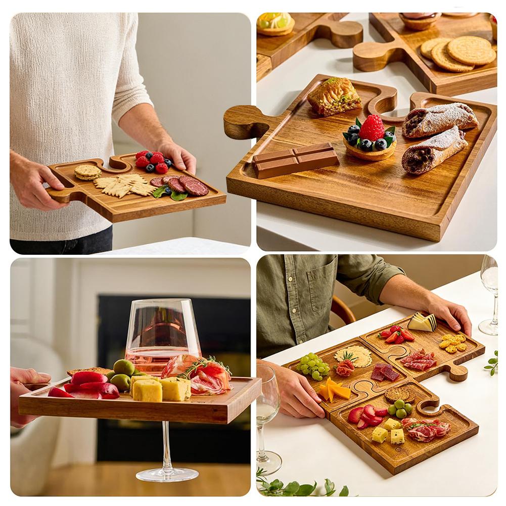 Wooden Puzzle Shaped Appetizer – Woodworking Plans recenzja i cena