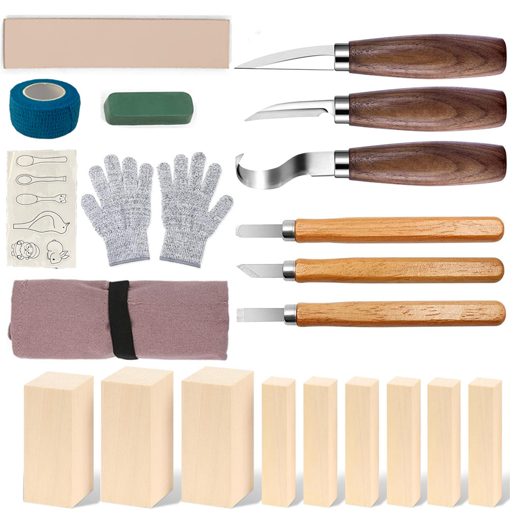 Carving Knife Gift Box Set 21- – Woodworking Knife recenzja i cena