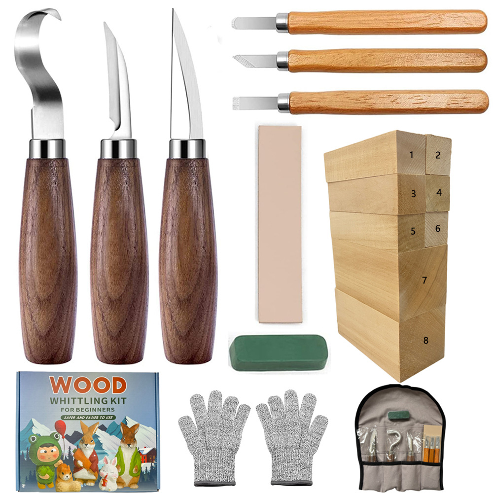 Carving Knife Gift Box Set 21- – Woodworking Knife recenzja i cena