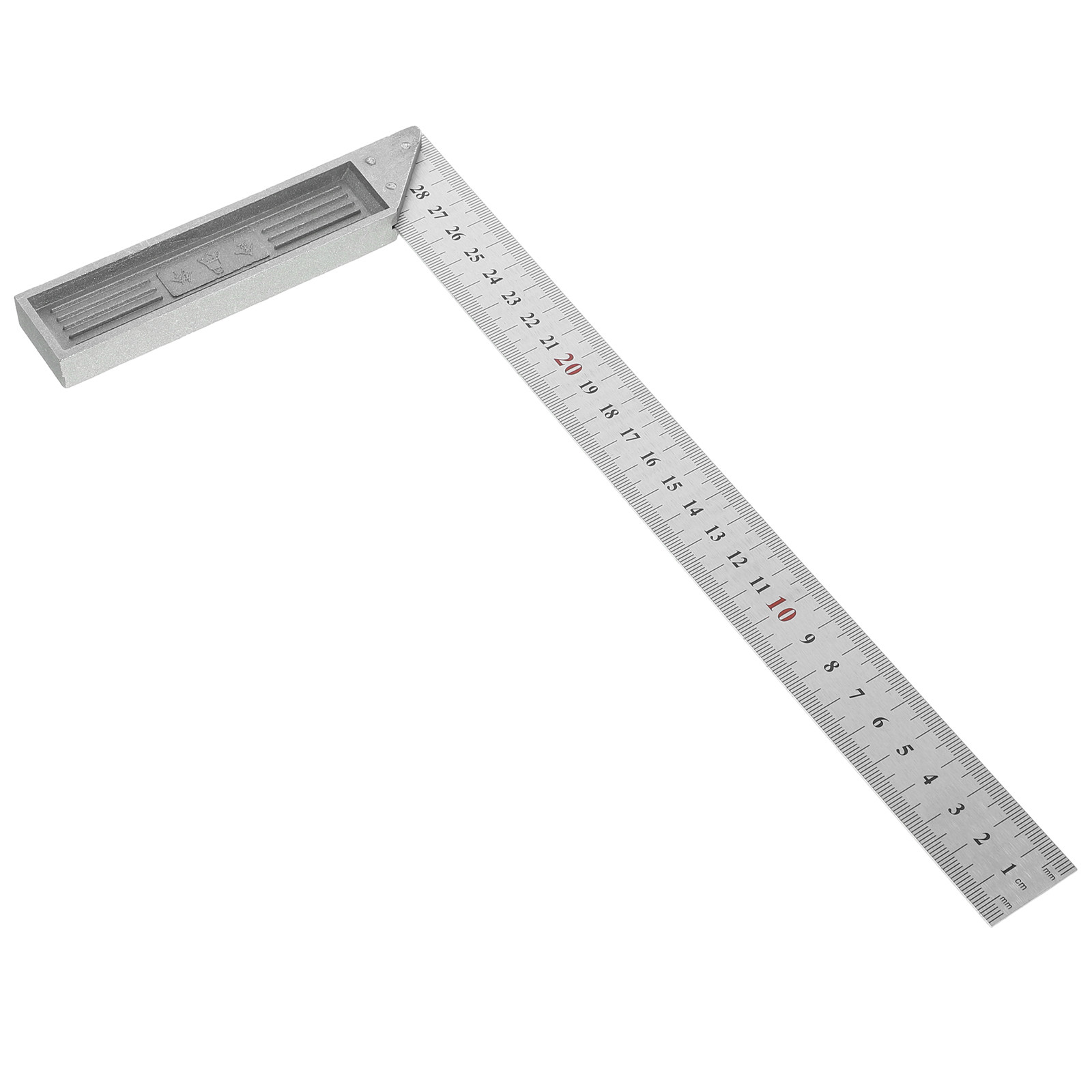 Heavy Duty L-Steel Ruler Right – Woodworking Carpenter recenzja i cena