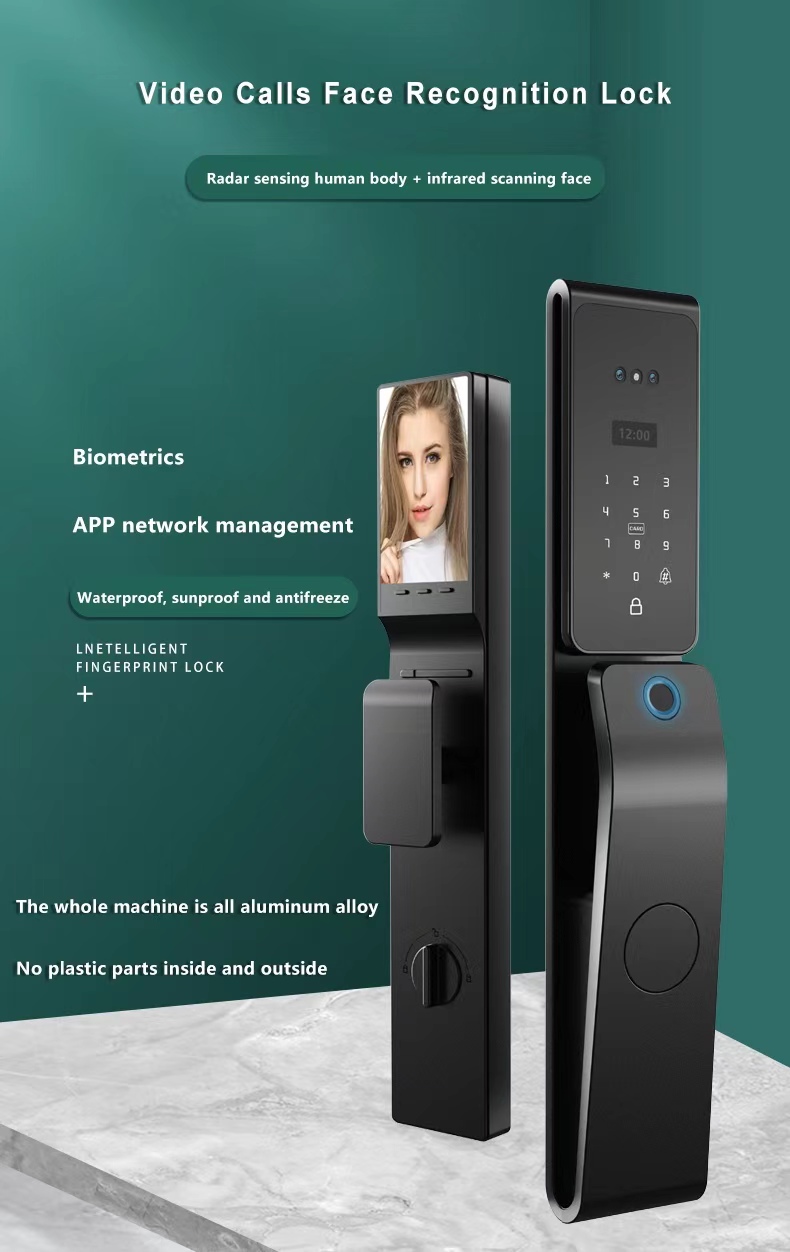 Smart Door Lock Palm Vein 3D F – Woodworking App recenzja i cena