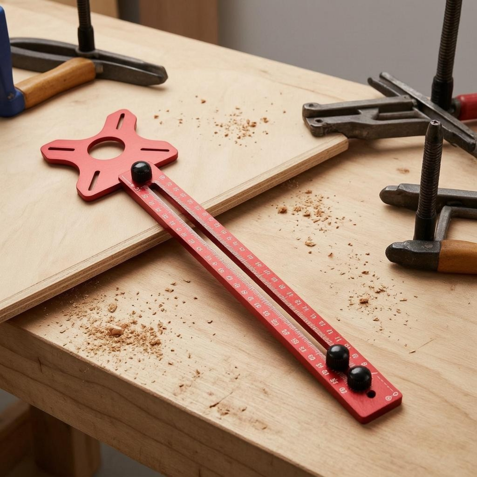 Router Circle Cutting Jig Star – Woodworking Jig recenzja i cena