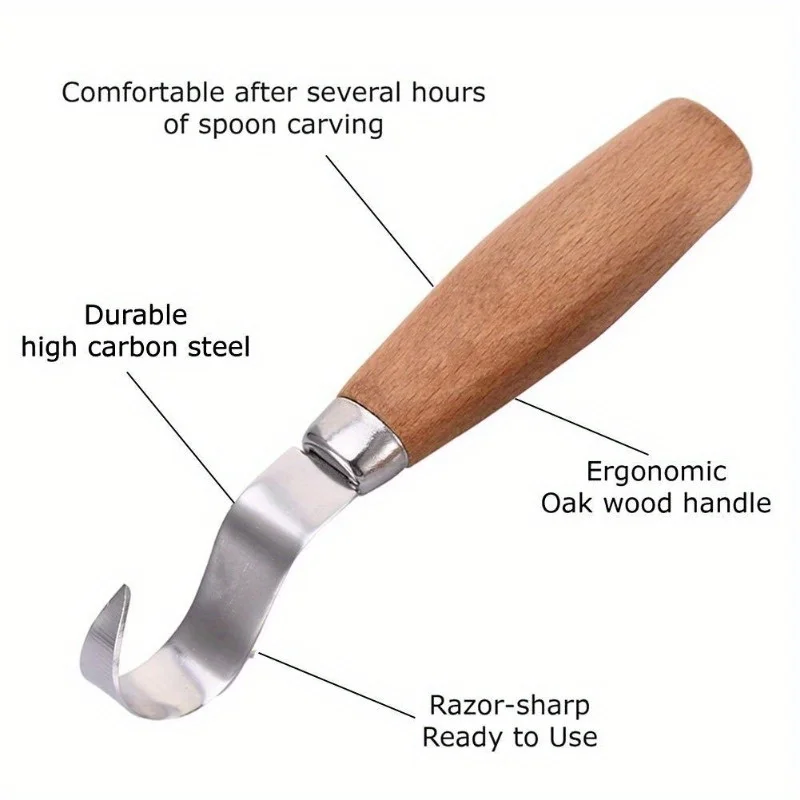 Wood Carving Knife Chisel Hook – Woodworking Knife recenzja i cena