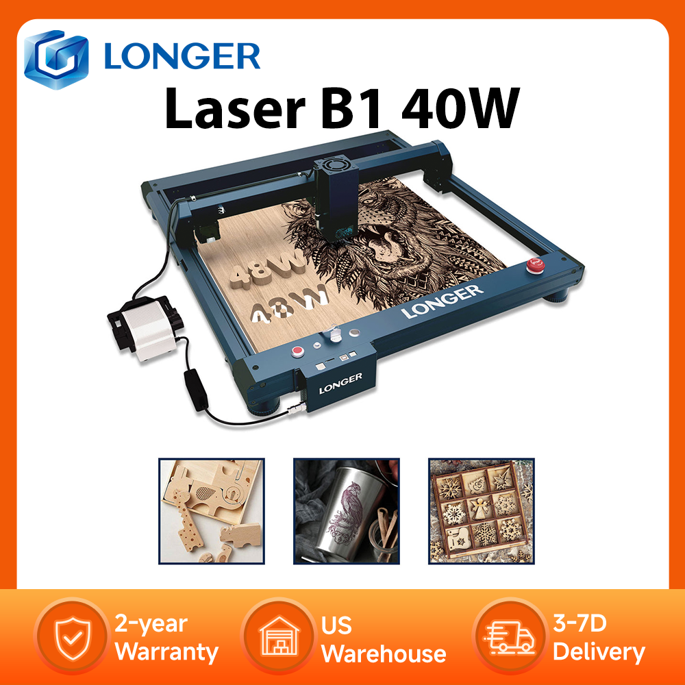 LONGER Laser B1 40W Engraver C – Woodworking App recenzja i cena