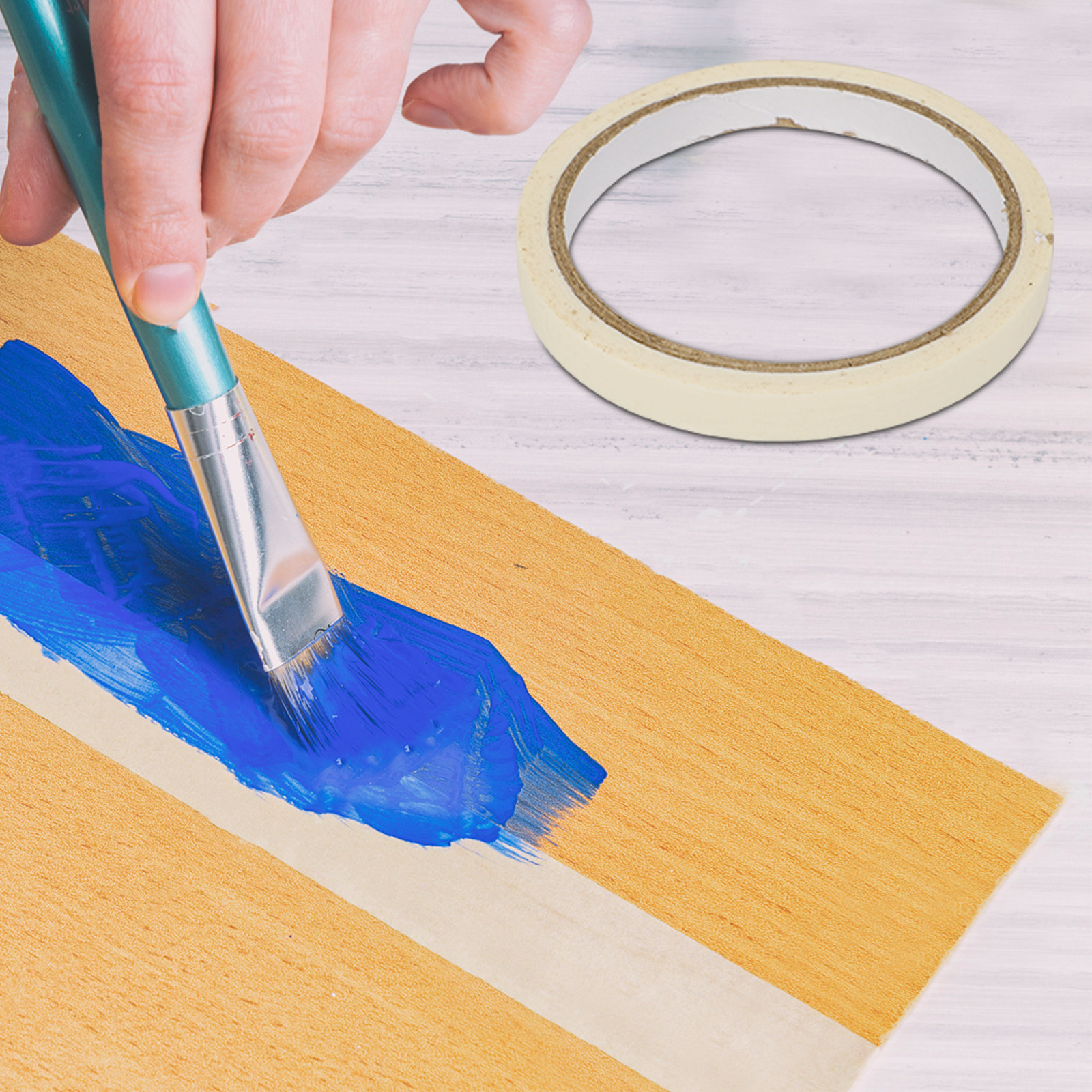 10 Rolls White Masking Tape 20 – Woodworking Projects Art recenzja i cena