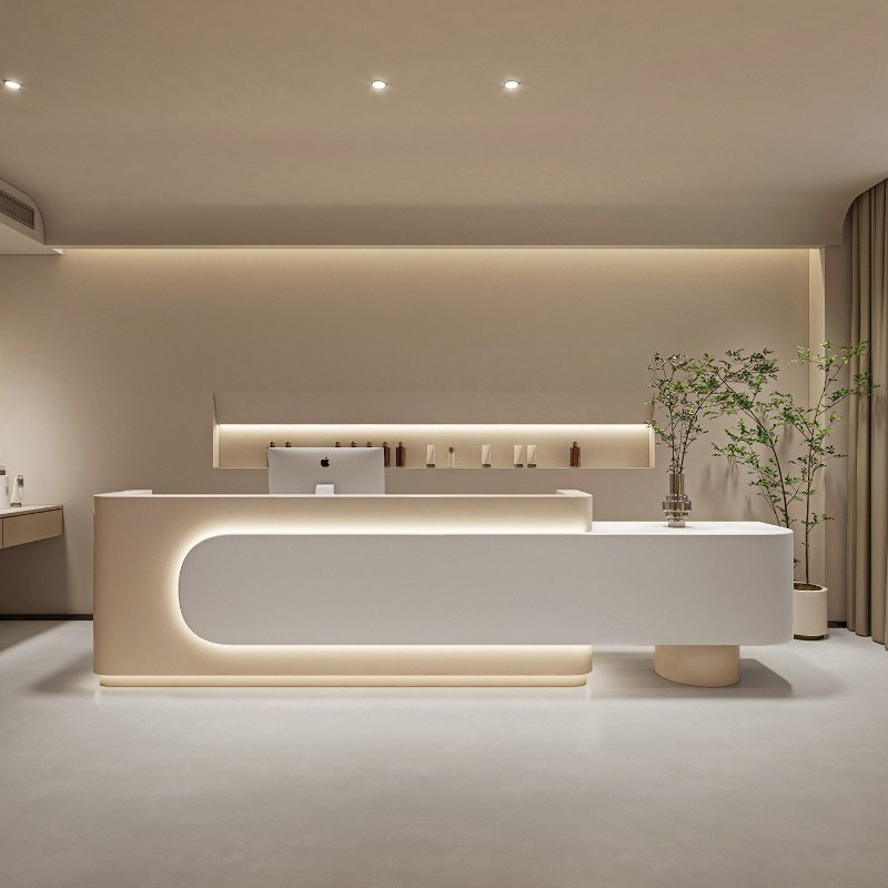 Modern Luxury Reception Desk B – Woodworking Institute recenzja i cena