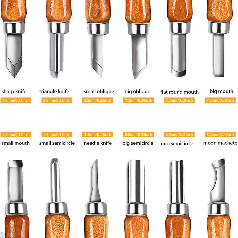 12Pcs SK2 Woodworking Carving  – Woodworking Knife recenzja i cena