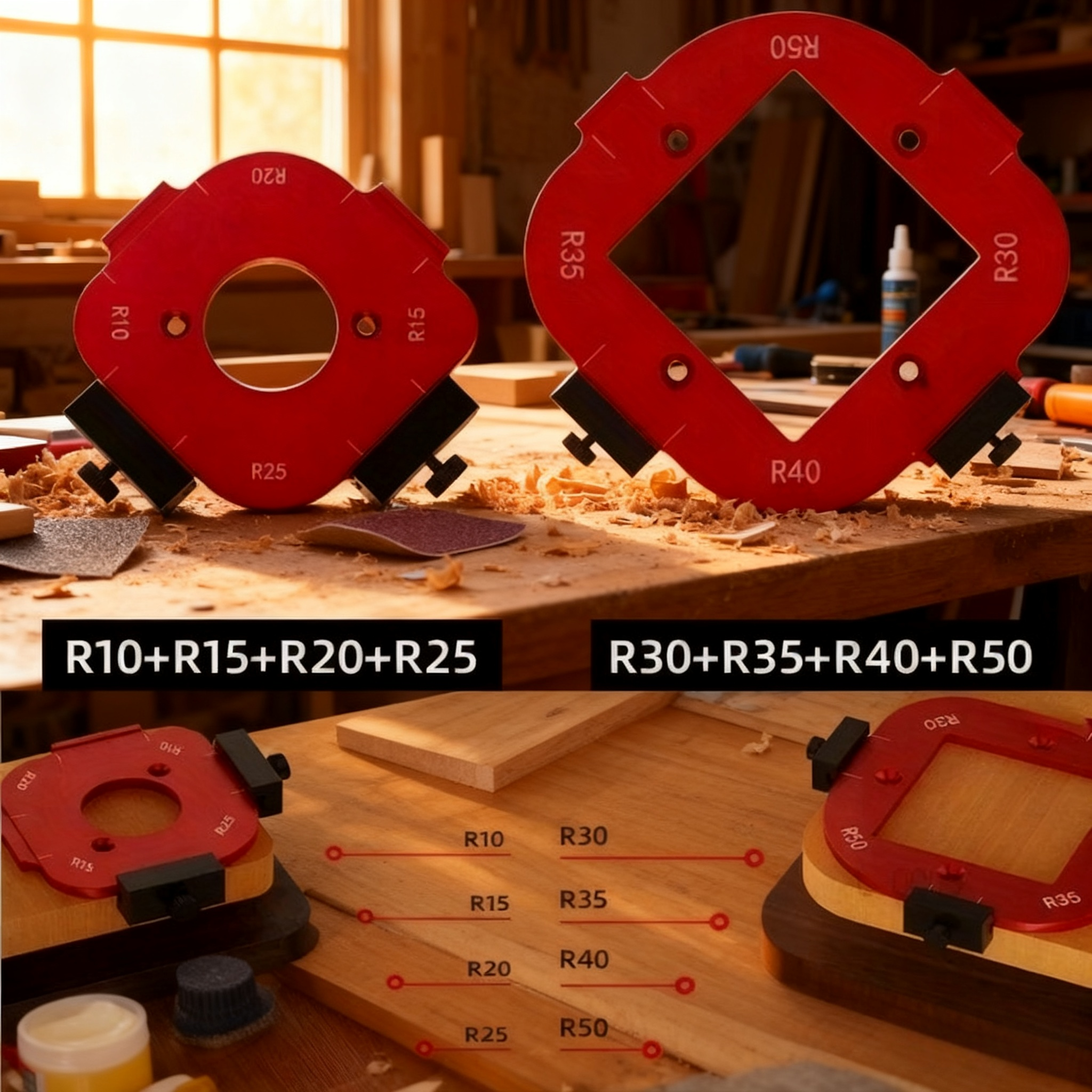 2pcs Woodworking Router Corner – Woodworking Jig recenzja i cena